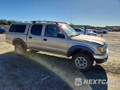 Czwarte zdjęcie samochodu z boku: 2002 TOYOTA TACOMA DOUBLE CAB VIN:5TEHN72N22Z144609 - miniatura