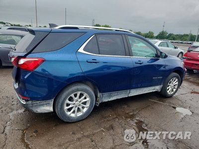 Trzecie zdjęcie samochodu z tyłu: 2021 CHEVROLET EQUINOX LT VIN:3GNAXUEV3ML384593 - miniatura