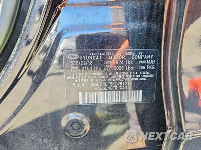 Zdjęcie 13 z 13 samochodu: 2019 HYUNDAI ELANTRA SEL VIN:KMHD84LF8KU781214 - miniatura