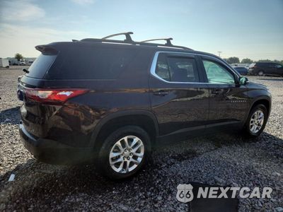 Trzecie zdjęcie samochodu z tyłu: 2020 CHEVROLET TRAVERSE LT VIN:1GNERGKW9LJ263907 - miniatura