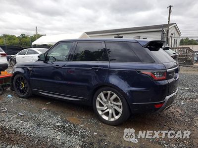 Drugie zdjęcie samochodu z przodu: 2019 LAND ROVER RANGE ROVER SPORT HSE VIN:SALWR2RV7KA417714 - miniatura