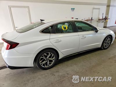 Trzecie zdjęcie samochodu z tyłu: 2020 HYUNDAI SONATA SEL VIN:5NPEF4JA8LH001116 - miniatura
