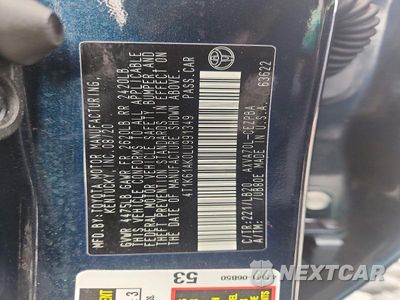 Zdjęcie 12 z 12 samochodu: 2020 TOYOTA CAMRY XSE VIN:4T1K61AK0LU991349 - miniatura