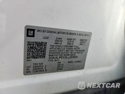 Zdjęcie 13 z 13 samochodu: 2020 GMC TERRAIN SLT VIN:3GKALPEV2LL223810 - miniatura