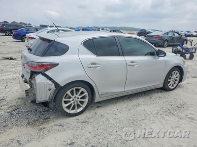 Trzecie zdjęcie samochodu z tyłu: 2011 LEXUS CT 200 VIN:JTHKD5BH6B2006369 - miniatura