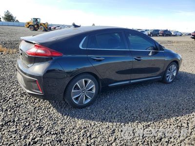 Trzecie zdjęcie samochodu z tyłu: 2018 HYUNDAI IONIQ LIMITED VIN:KMHC05LC8JU064356 - miniatura