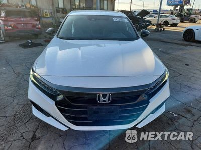 Piąte zdjęcie samochodu w środku: 2021 HONDA ACCORD SPORT VIN:1HGCV1F39MA104588 - miniatura