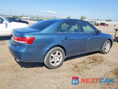 Trzecie zdjęcie samochodu z tyłu: 2006 HYUNDAI SONATA GLS V6 VIN:5NPEU46F36H130685 - miniatura