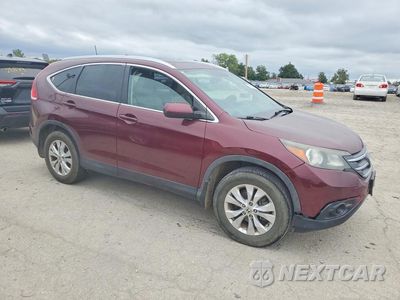 Czwarte zdjęcie samochodu z boku: 2014 HONDA CR-V EXL VIN:5J6RM4H78EL076389 - miniatura