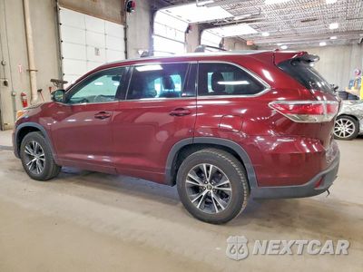 Drugie zdjęcie samochodu z przodu: 2016 TOYOTA HIGHLANDER LIMITED VIN:5TDYKRFH8GS126922 - miniatura