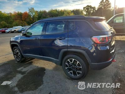 Drugie zdjęcie samochodu z przodu: 2020 JEEP COMPASS TRAILHAWK VIN:3C4NJDDBXLT203314 - miniatura