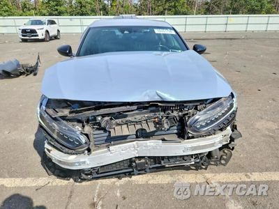 Piąte zdjęcie samochodu w środku: 2022 HONDA ACCORD HYBRID SPORT VIN:1HGCV3F26NA039316 - miniatura