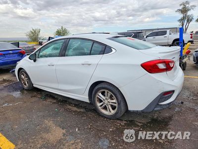 Drugie zdjęcie samochodu z przodu: 2017 CHEVROLET CRUZE LT VIN:1G1BE5SM7H7269132 - miniatura