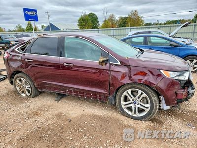 Czwarte zdjęcie samochodu z boku: 2018 FORD EDGE TITANIUM VIN:2FMPK4K99JBB98083 - miniatura