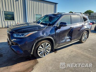 2023 TOYOTA HIGHLANDER HYBRID PLATINUM 5TDEBRCH6PS575989 - główne zdjęcie licytacji z USA - miniatura