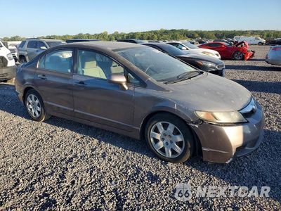 Czwarte zdjęcie samochodu z boku: 2010 HONDA CIVIC LX VIN:2HGFA1F53AH539839 - miniatura