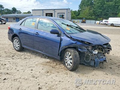 Czwarte zdjęcie samochodu z boku: 2013 TOYOTA COROLLA LE VIN:2T1BU4EE3DC066319 - miniatura