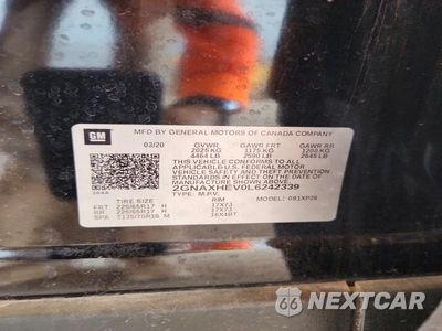 Zdjęcie 13 z 13 samochodu: 2020 CHEVROLET EQUINOX LS VIN:2GNAXHEV0L6242339 - miniatura