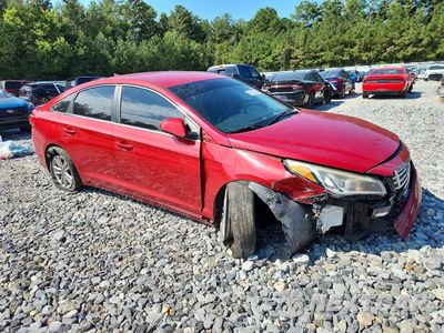 Czwarte zdjęcie samochodu z boku: 2017 HYUNDAI SONATA ECO VIN:5NPE24AA3HH527463 - miniatura