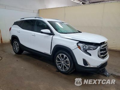 Czwarte zdjęcie samochodu z boku: 2019 GMC TERRAIN SLT VIN:3GKALVEX1KL177813 - miniatura