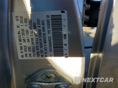 Zdjęcie 12 z 12 samochodu: 2008 HONDA ACCORD EXL VIN:1HGCP36828A080223 - miniatura