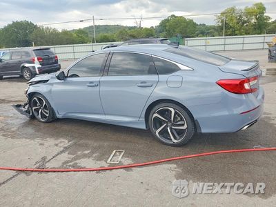 Drugie zdjęcie samochodu z przodu: 2022 HONDA ACCORD SPORT VIN:1HGCV2F3XNA013174 - miniatura