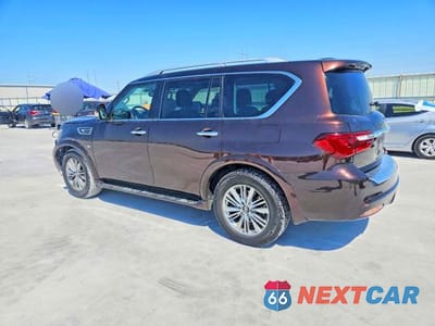 Drugie zdjęcie samochodu z przodu: 2018 INFINITI QX80 BASE VIN:JN8AZ2NF8J9662882 - miniatura