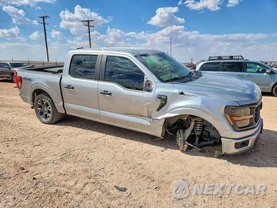 Czwarte zdjęcie samochodu z boku: 2024 FORD F150 STX VIN:1FTEW2LP0RKD85151 - miniatura