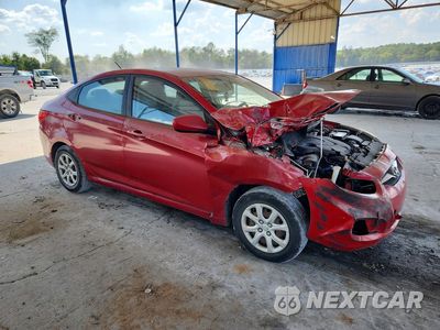 Czwarte zdjęcie samochodu z boku: 2012 HYUNDAI ACCENT GLS VIN:KMHCT4AE4CU165080 - miniatura