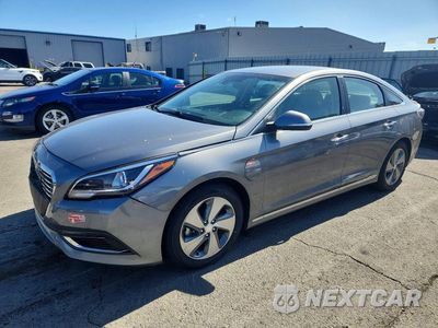 2017 HYUNDAI SONATA PLUG-IN HYBRID LIMITED KMHE54L21HA072628 - główne zdjęcie licytacji z USA - miniatura