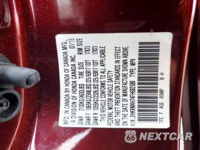 Zdjęcie 13 z 13 samochodu: 2015 HONDA CR-V EXL VIN:2HKRM4H74FH682588 - miniatura
