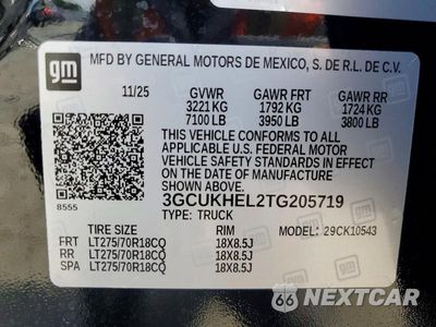 Zdjęcie 13 z 13 samochodu: 2026 CHEVROLET SILVERADO K1500 ZR2 VIN:3GCUKHEL2TG205719 - miniatura