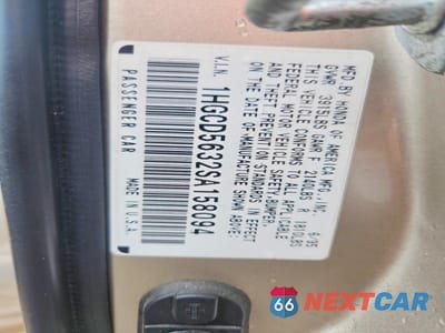 Zdjęcie 13 z 13 samochodu: 1995 HONDA ACCORD LX VIN:1HGCD5632SA158094 - miniatura