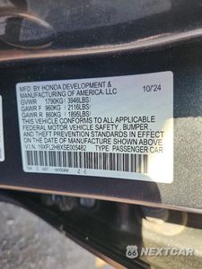 Zdjęcie 12 z 12 samochodu: 2025 HONDA CIVIC SPORT VIN:19XFL2H8XSE005482 - miniatura