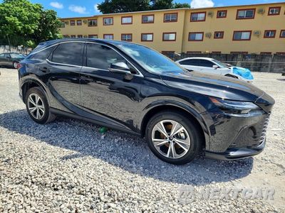 Czwarte zdjęcie samochodu z boku: 2025 LEXUS RX 350 BASE VIN:2T2BAMBA0SC068726 - miniatura