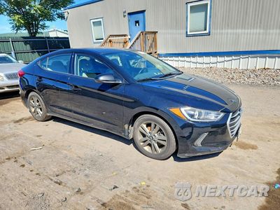 Czwarte zdjęcie samochodu z boku: 2018 HYUNDAI ELANTRA VALUE EDITION VIN:5NPD84LF5JH298003 - miniatura