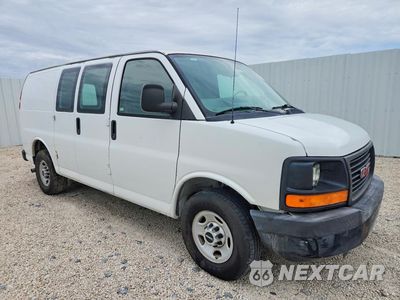 Czwarte zdjęcie samochodu z boku: 2014 GMC SAVANA G2500 VIN:1GTW7FCA6E1100618 - miniatura