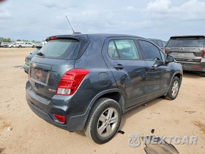 Trzecie zdjęcie samochodu z tyłu: 2019 CHEVROLET TRAX LS VIN:3GNCJNSB7KL279871 - miniatura