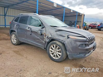 Czwarte zdjęcie samochodu z boku: 2015 JEEP CHEROKEE LIMITED VIN:1C4PJMDS5FW659597 - miniatura