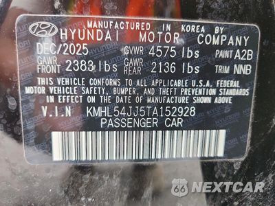 Zdjęcie 13 z 13 samochodu: 2026 HYUNDAI SONATA HYBRID LIMITED VIN:KMHL54JJ5TA152928 - miniatura