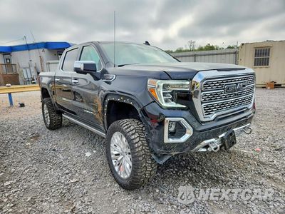 Czwarte zdjęcie samochodu z boku: 2019 GMC SIERRA K1500 DENALI VIN:1GTU9FEL7KZ387030 - miniatura