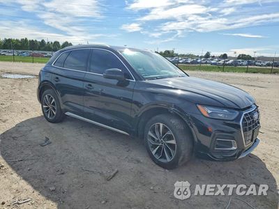 Czwarte zdjęcie samochodu z boku: 2021 AUDI Q5 PREMIUM PLUS VIN:WA1BAAFY0M2127697 - miniatura