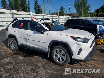 Czwarte zdjęcie samochodu z boku: 2021 TOYOTA RAV4 LE VIN:2T3F1RFV6MC229588 - miniatura