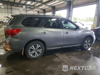 Trzecie zdjęcie samochodu z tyłu: 2018 NISSAN PATHFINDER SV VIN:5N1DR2MM9JC642437 - miniatura