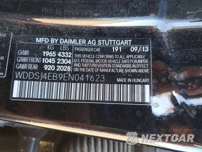 Zdjęcie 13 z 13 samochodu: 2014 MERCEDES-BENZ CLA 250 VIN:WDDSJ4EB9EN041623 - miniatura