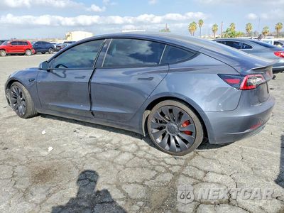 Drugie zdjęcie samochodu z przodu: 2022 TESLA MODEL 3 VIN:5YJ3E1ECXNF155235 - miniatura
