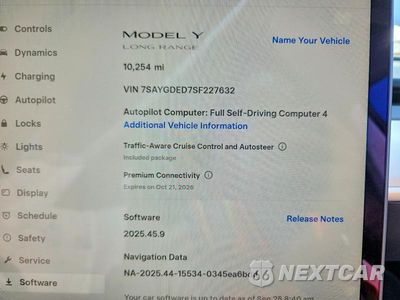 Zdjęcie 9 z 14 samochodu: 2025 TESLA MODEL Y VIN:7SAYGDED7SF227632 - miniatura