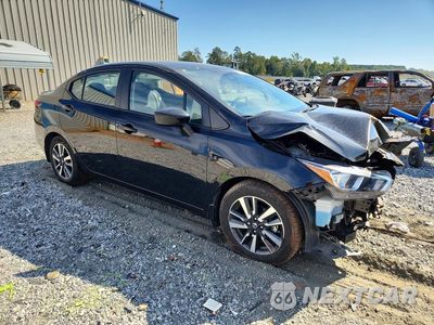 Czwarte zdjęcie samochodu z boku: 2022 NISSAN VERSA SV VIN:3N1CN8EV4NL845545 - miniatura