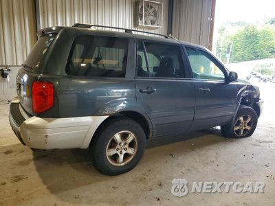 Trzecie zdjęcie samochodu z tyłu: 2004 HONDA PILOT EXL VIN:2HKYF18574H565622 - miniatura