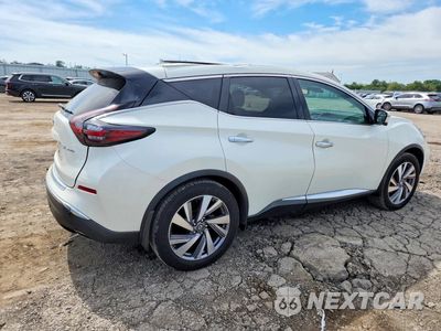 Trzecie zdjęcie samochodu z tyłu: 2021 NISSAN MURANO SL VIN:5N1AZ2CS2MC143812 - miniatura